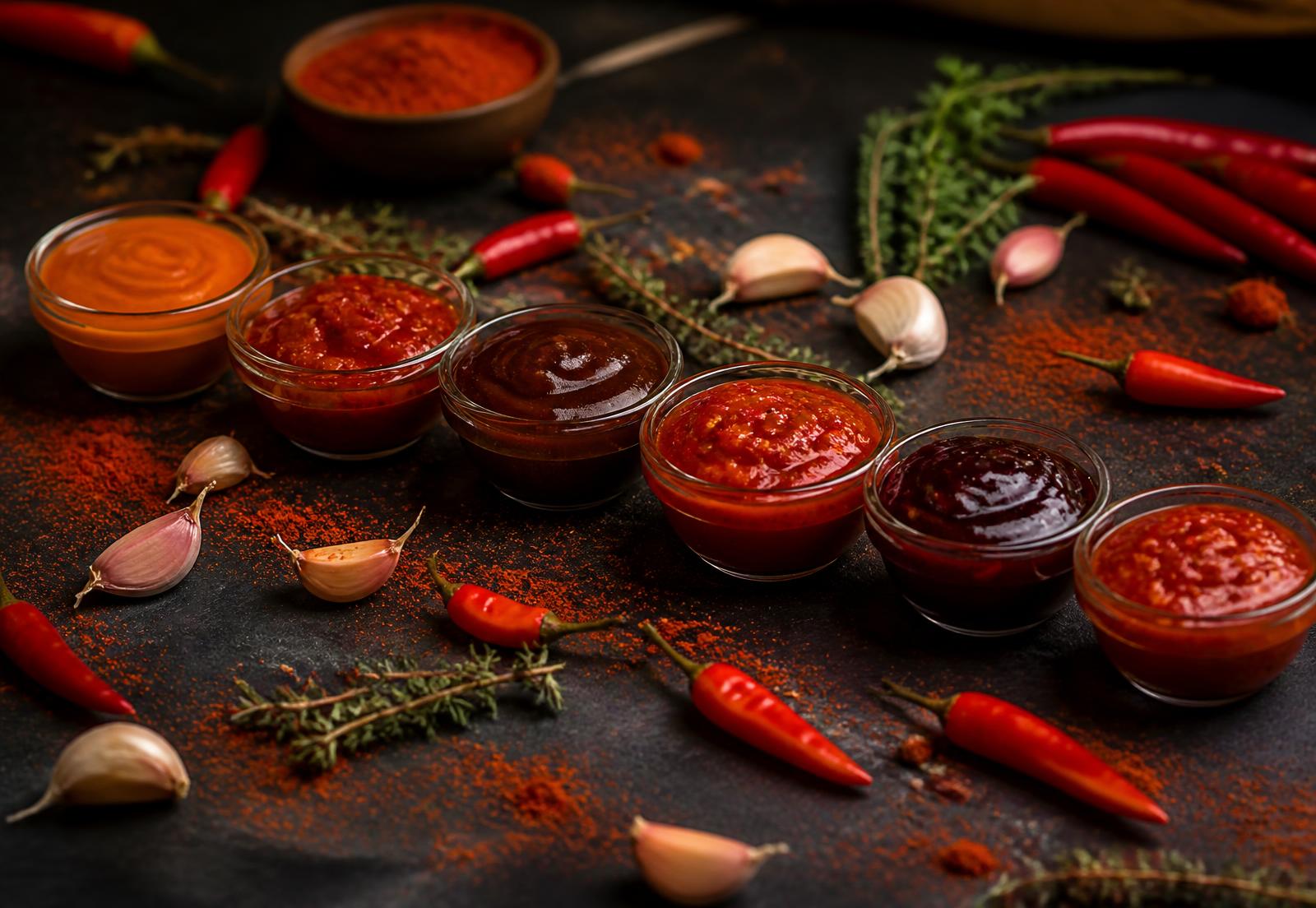 House-Made Sauces at BRAVA Live Fire Chicken & BBQ
